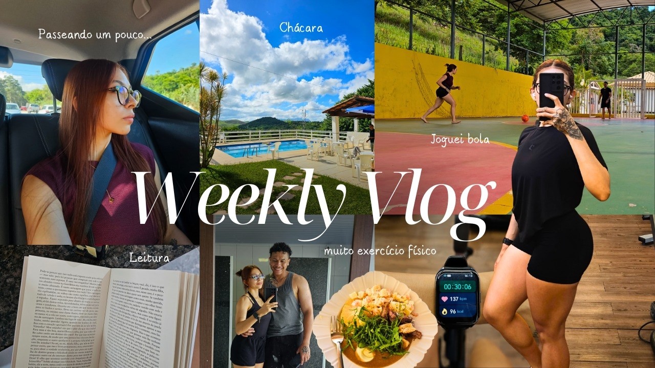 Regulando o sono, treinos, dieta, rotina corrida, arrumando o cabelo e carnaval na chácara
