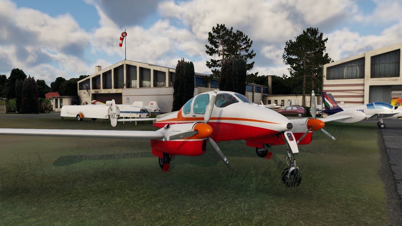 Let L-200D Morava at  LHDK Dunakeszi  Airport - X-Plane 12