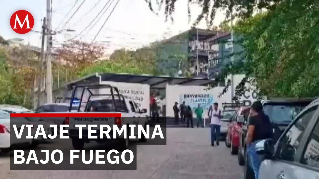 Violencia sin freno: Balean camioneta de pasajeros; hay tres heridos