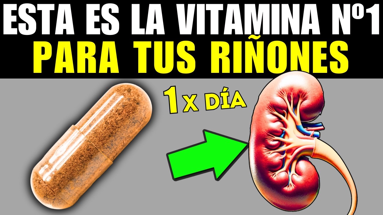 VITAMINA #1 para PREVENIR la PROTEINURIA (Orina Espumosa)