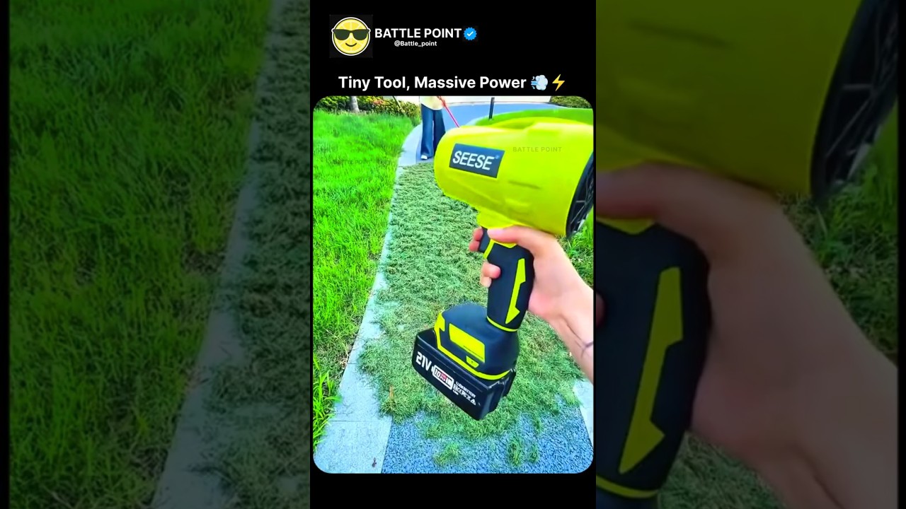 How a Leaf Blower Works &ndash; Science in Seconds! 🌬️