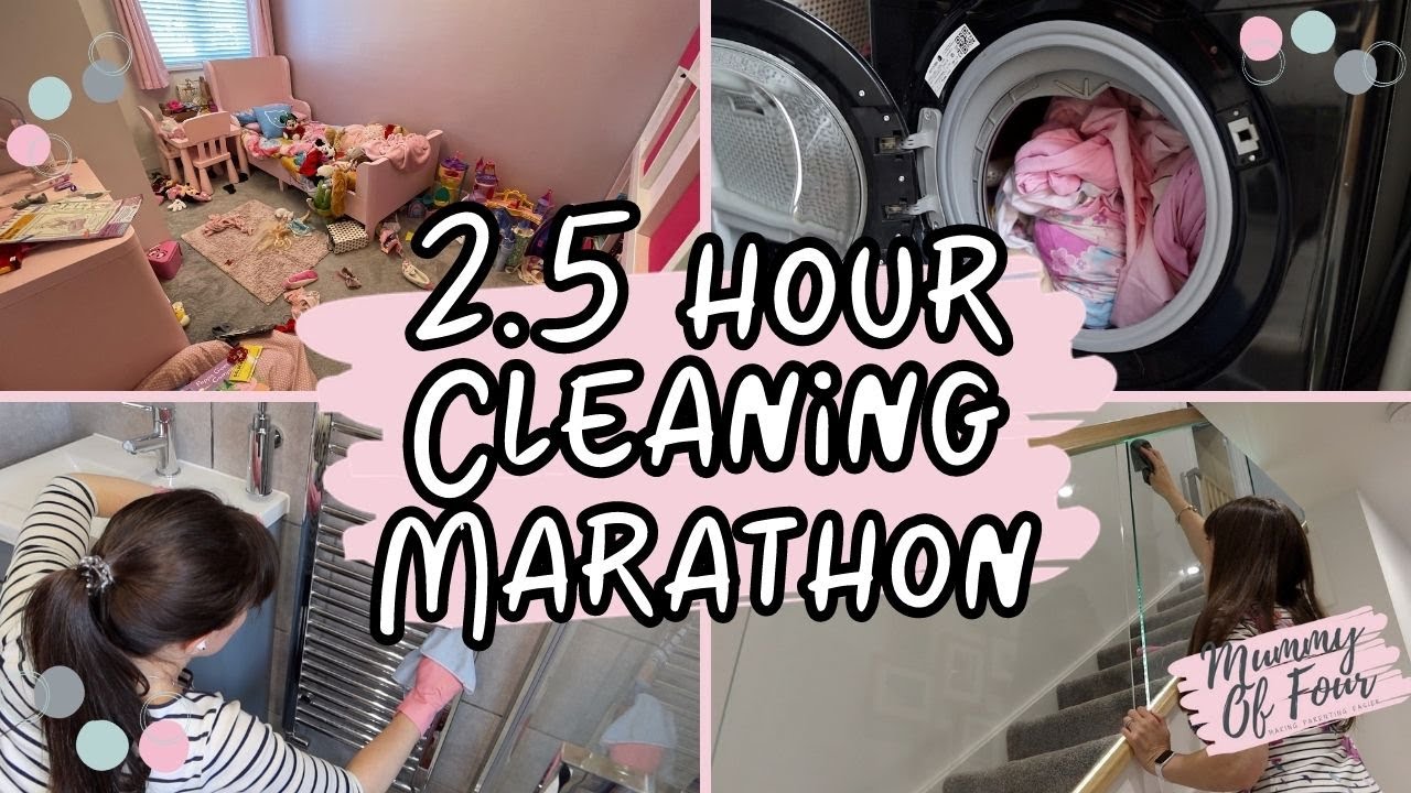 Speed Cleaning Marathon | Extreme Cleaning Motivation | Clean, Tidy & Declutter With Mummy Of Four