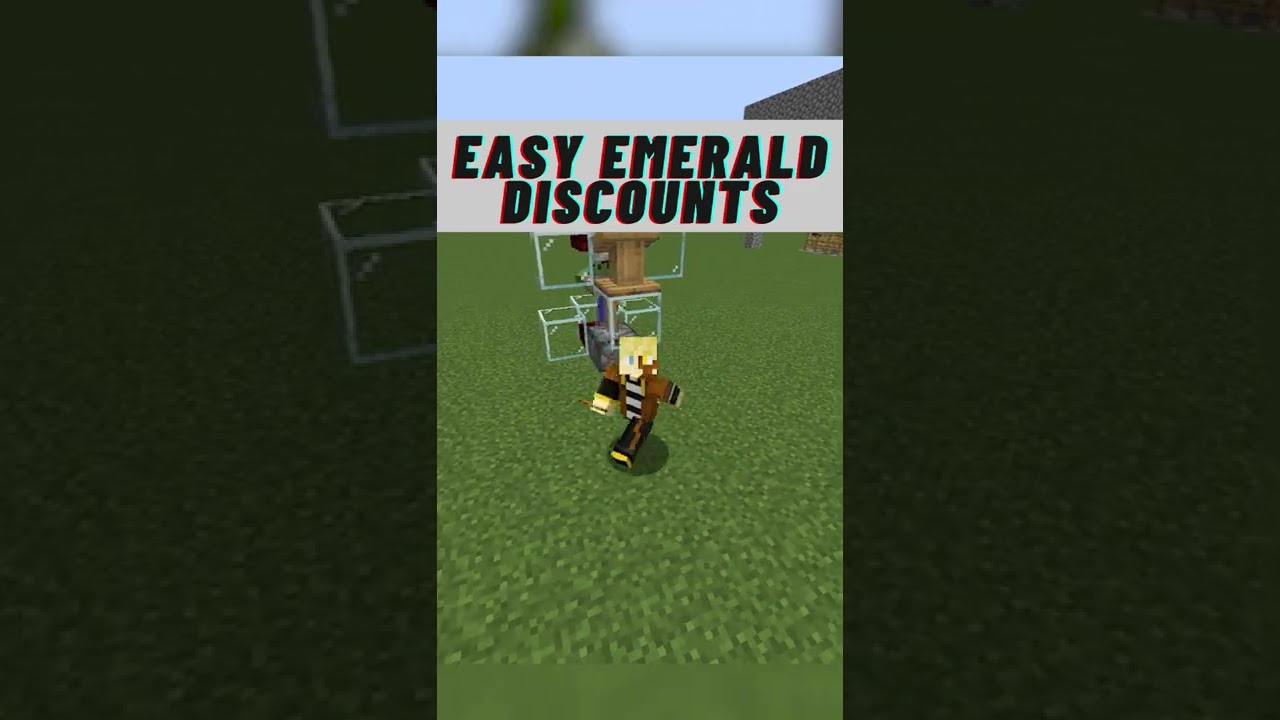 Minecraft Villager Zombie Converter for Discount Emerald Trading