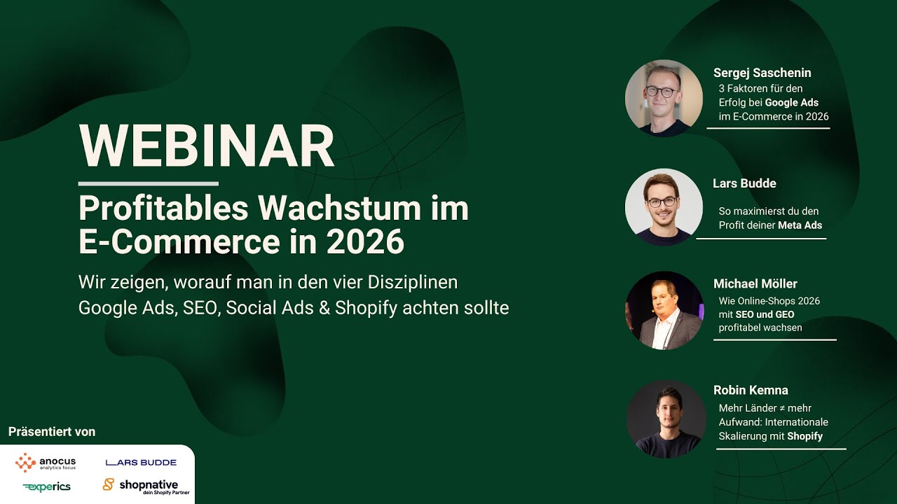 3 Faktoren für den Erfolg bei Google Ads im E-Commerce in 2026