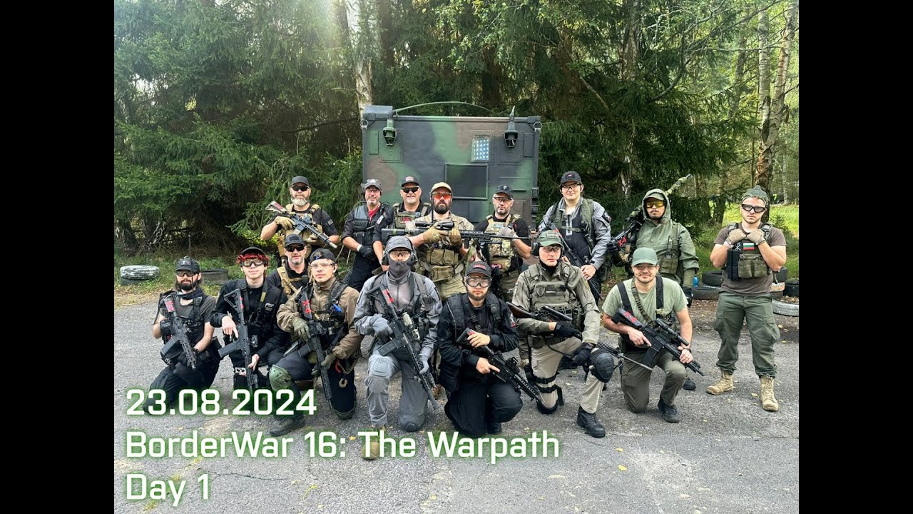 Borderwar 16 - The Warpath | Day 1 | PMC #airsoft
