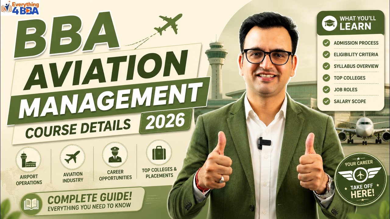 BBA Aviation Course Details in Hindi ✈️ Salary, Scope, Fees & Top Colleges