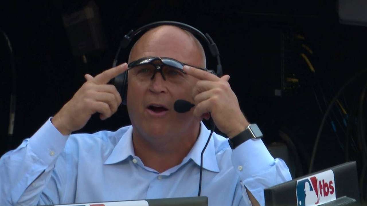 ALCS Gm2: Ripken discusses sunglasses that flip down