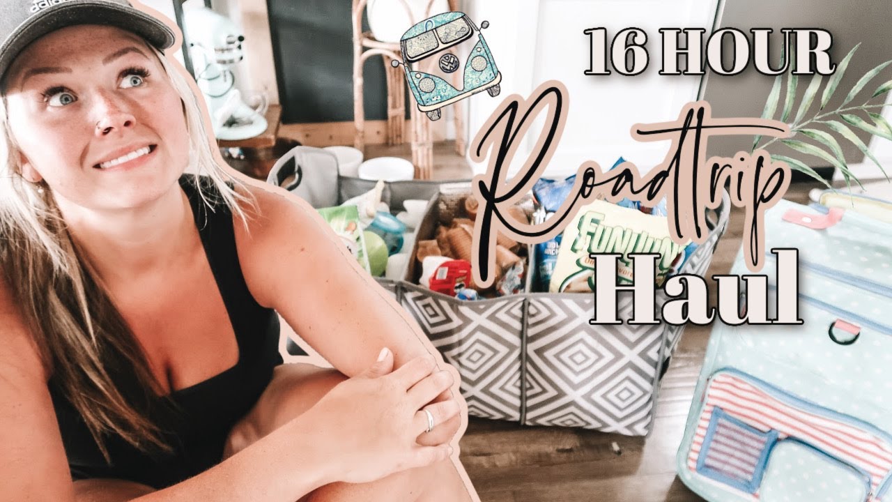 ROADTRIP ESSENTIALS HAUL | 16 Hour Road Trip Prep