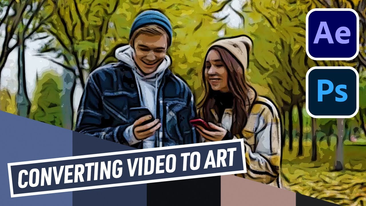 Create a Scanner Darkly Look in Photoshop and After Effects