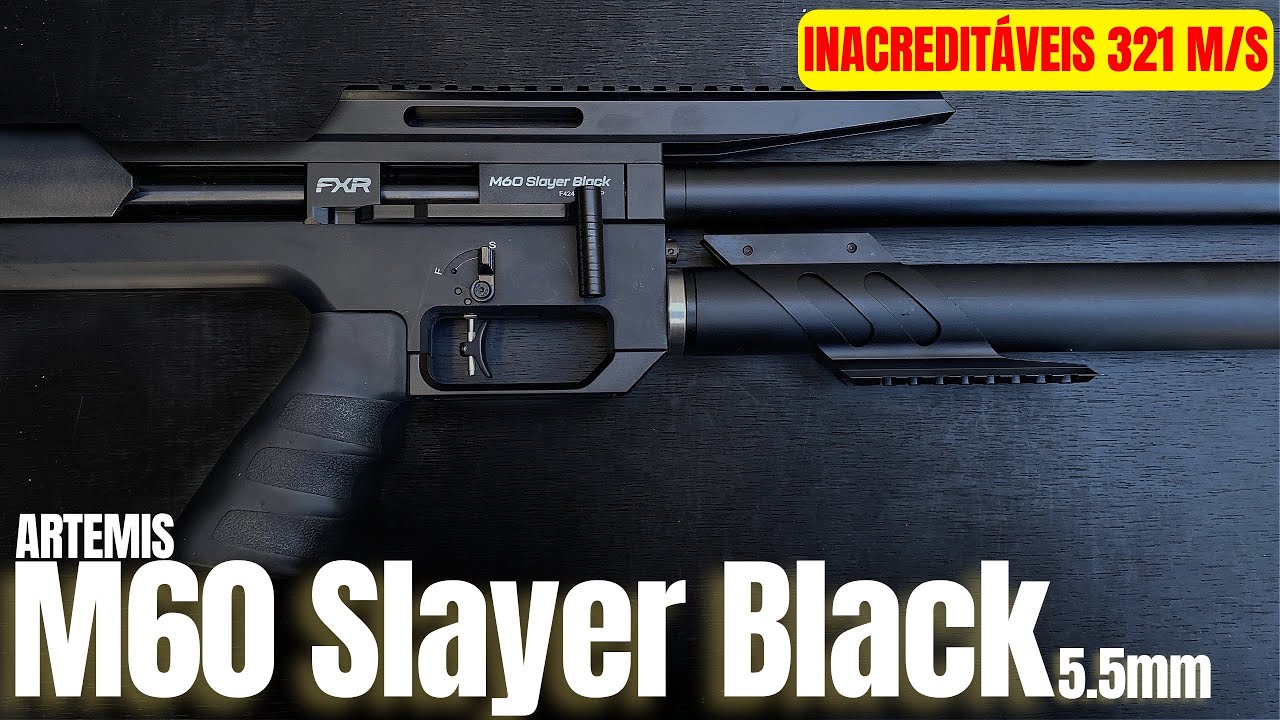 IRMÃ DA MAX 1? M60 Slayer Black Bull Pup 5.5mm | Uma pcp incrível 🎯