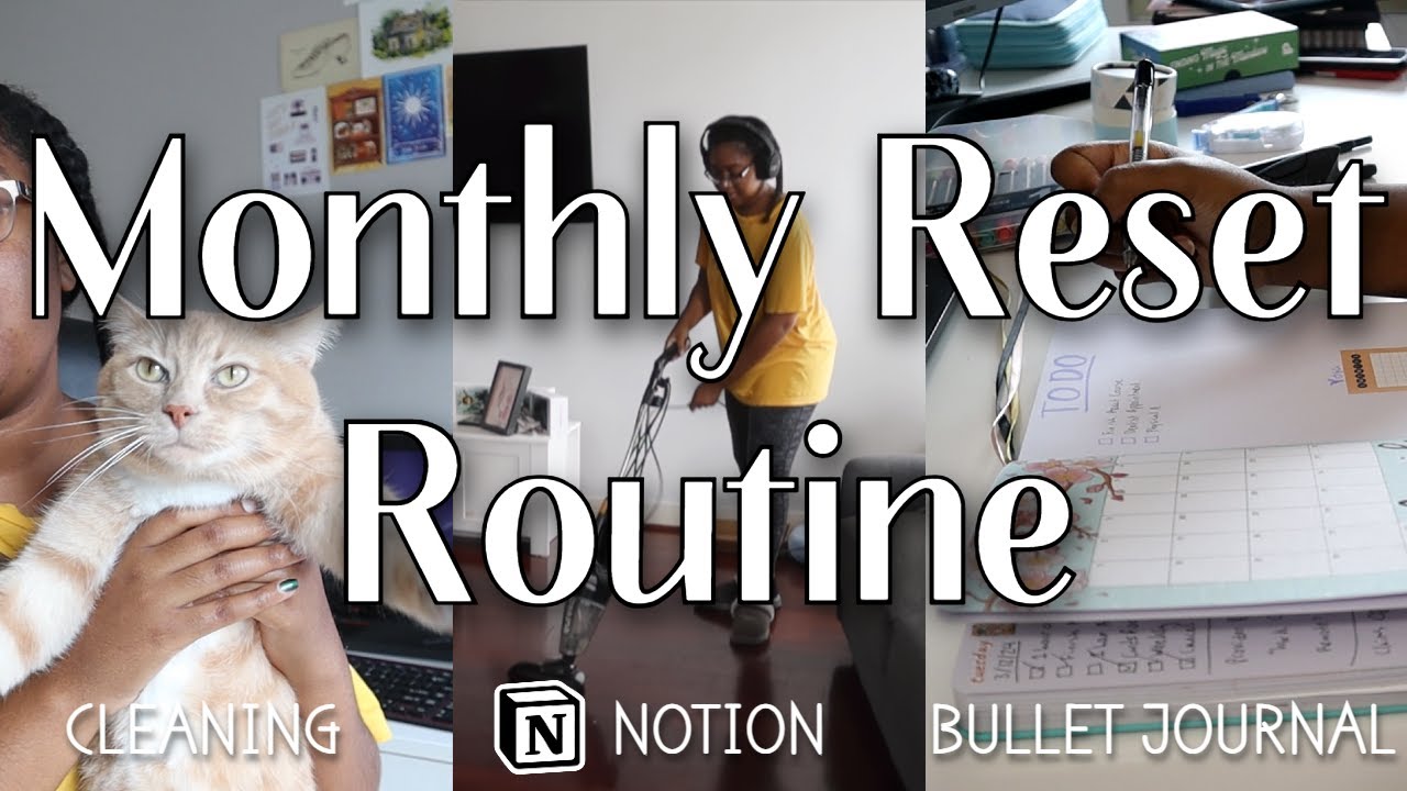 April Monthly Reset | Productivity, 12 Week Year Update, and Cleaning