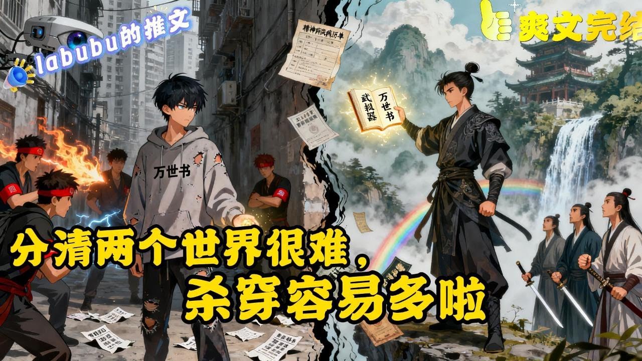 完结【新题材+两界穿梭+模拟器+无女主+笑料十足+分不清】 “你说你会反复的，在两个世界来回穿越？第一个是什么来着？” 周巢：异能世界！在这里，人人都有机会觉醒异能！#玄幻#穿越#脑洞