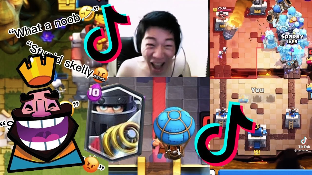 FUNNIEST CLASH ROYALE TIK TOKS!! // best clash royale tik tok compilation!