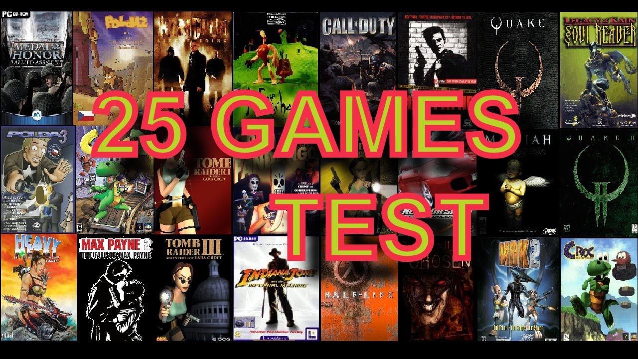 25 games run test on my Windows 98 beast-computer