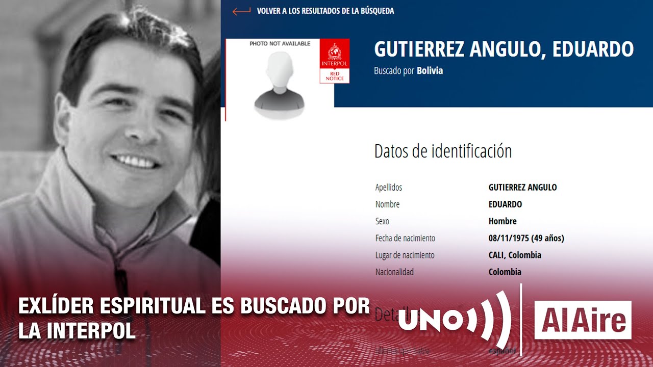 Exlíder cristiano es buscado por la Interpol | Noticias UNO