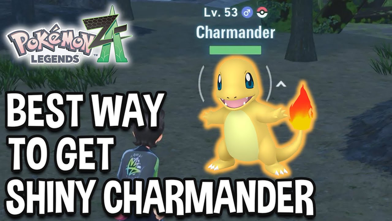 Best Way To Get Shiny Charmander in Pok&eacute;mon Legends Z-A