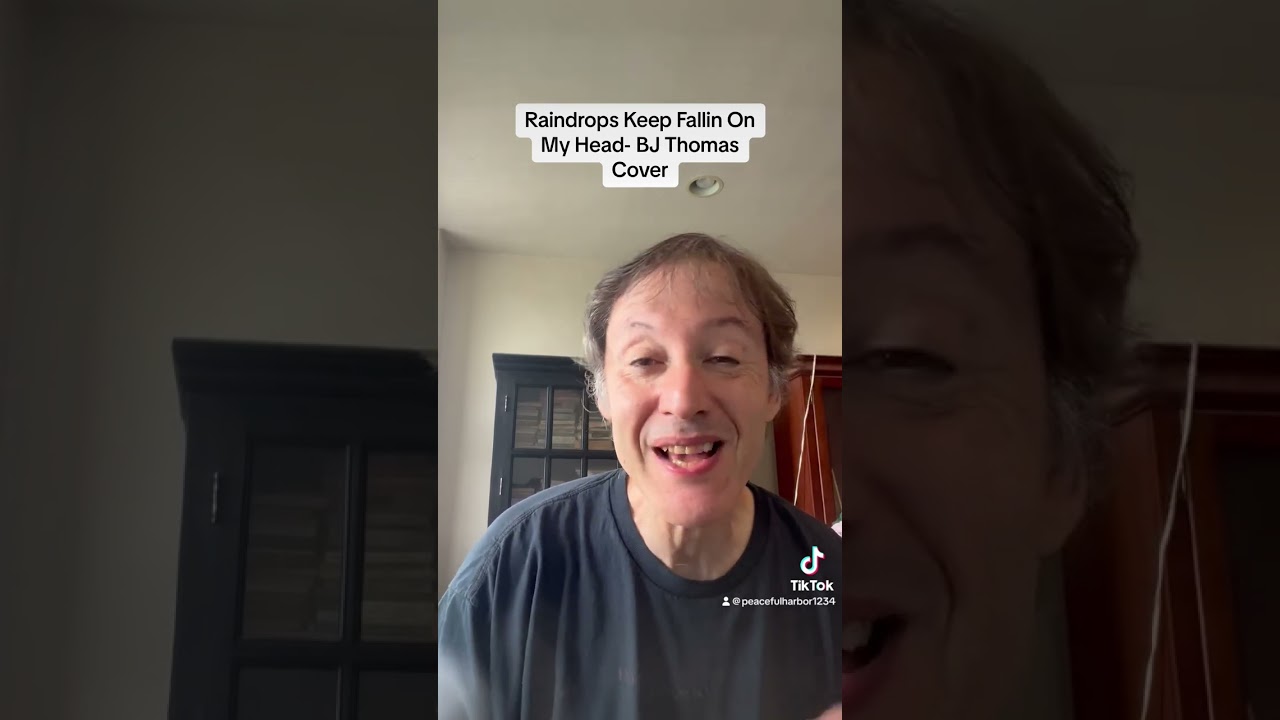 Raindrops Keep Fallin&rsquo; On My Head- BJ Thomas Cover #bjthomas #raindropskeepfallingonmyhead