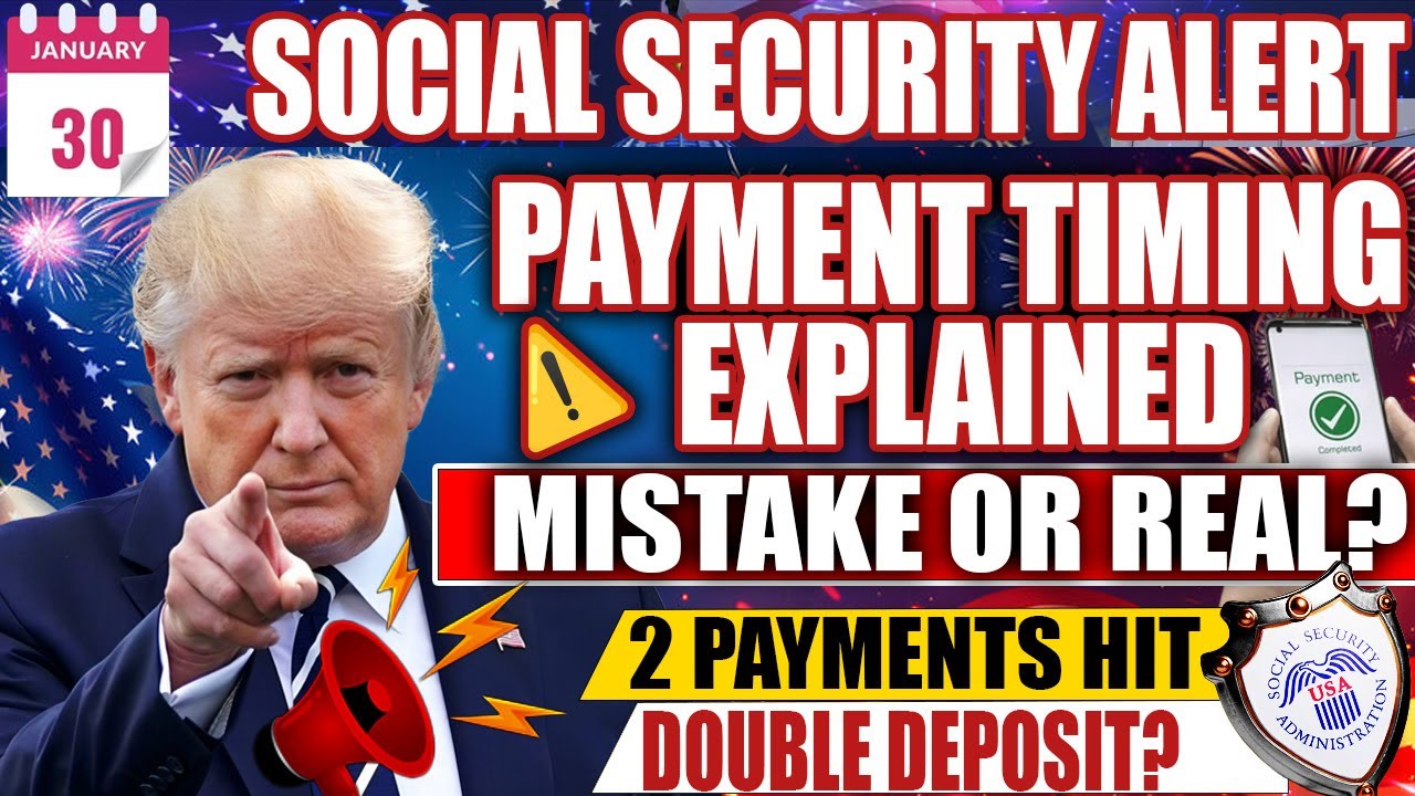 🚨 Social Security Double Deposit Explained: SSI, SSDI & Seniors Payment Timing Update