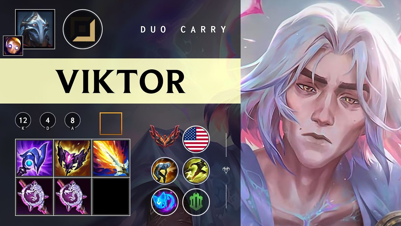 Viktor Carry vs Lucian - NA Grandmaster Patch 26.02