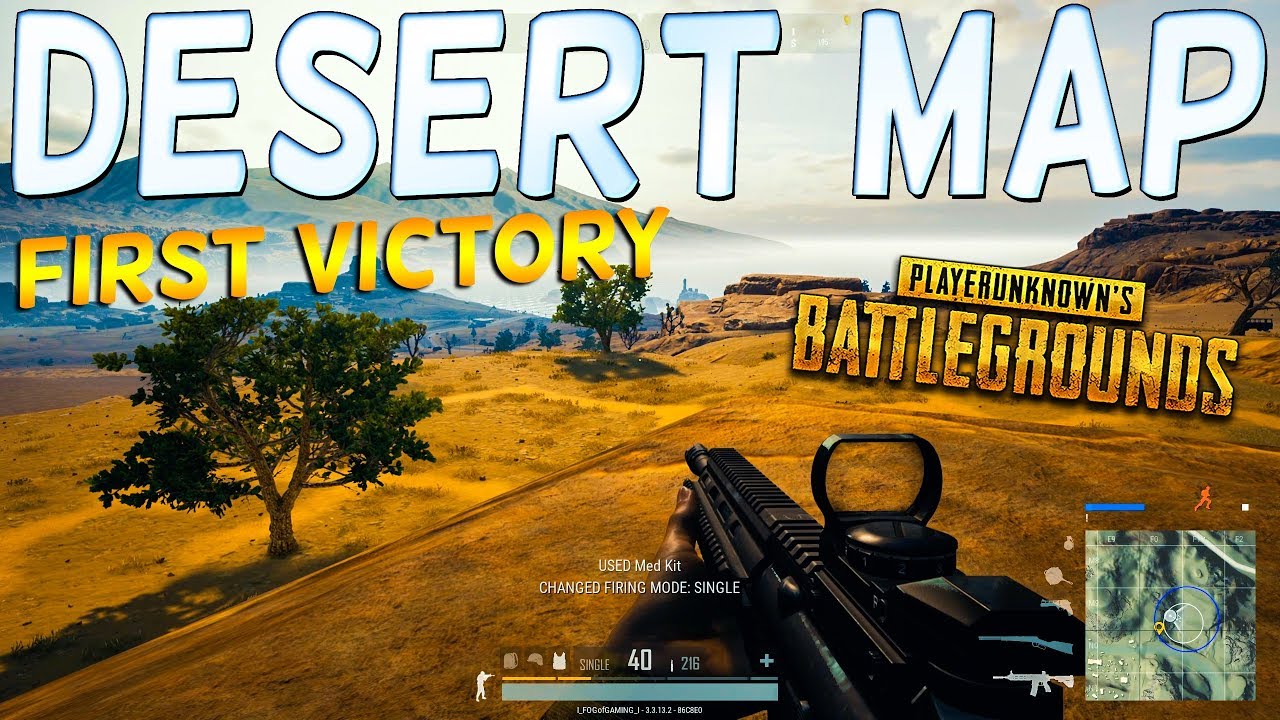 FIRST WIN ON NEW DESERT MAP - Playerunknown&rsquo;s Battlegrounds Miramar - PUBG NEW MAP