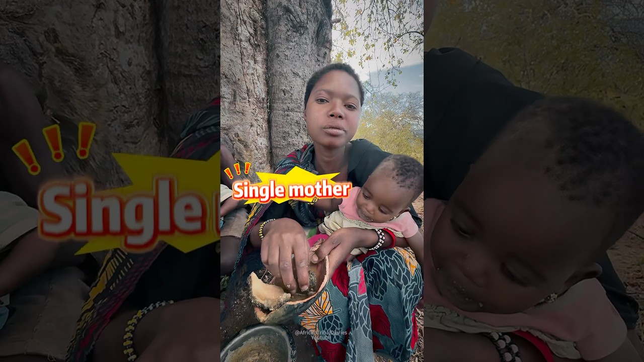 Single mothers in the hadzabe tribe