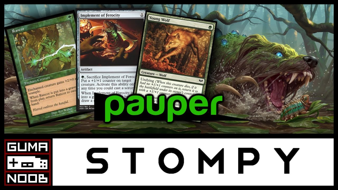 STOMPY (Pauper League) - Mono Green Tunado com Artefatos
