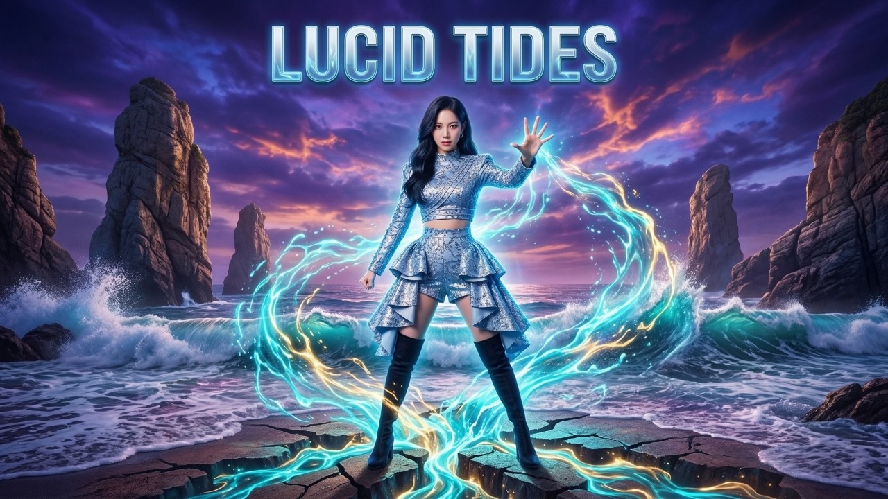 12. Lucid Tides(투명한 파도) / Modern AI Metal (5) / Lyric Video