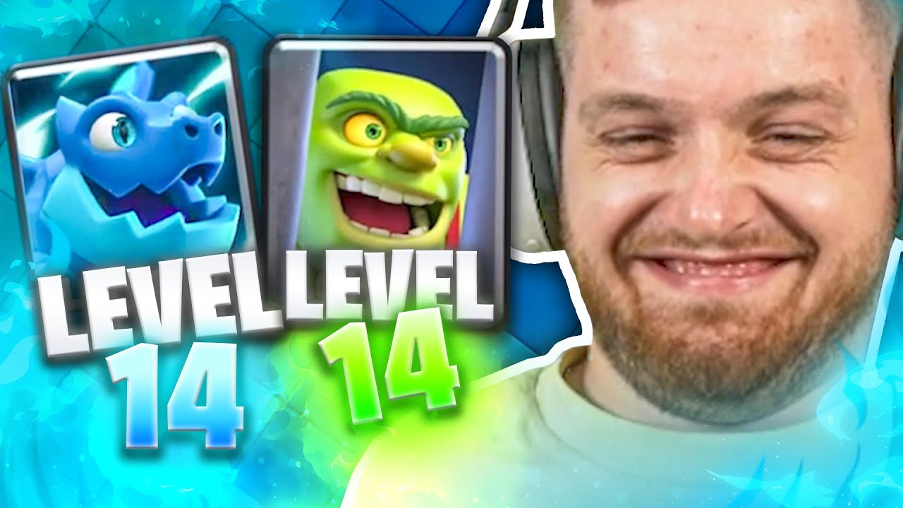 😍🔥E-drag & Koboldk&auml;fig auf LVL14! - BESTE Zock Runde?! | F2PASS Clash Royale Projekt