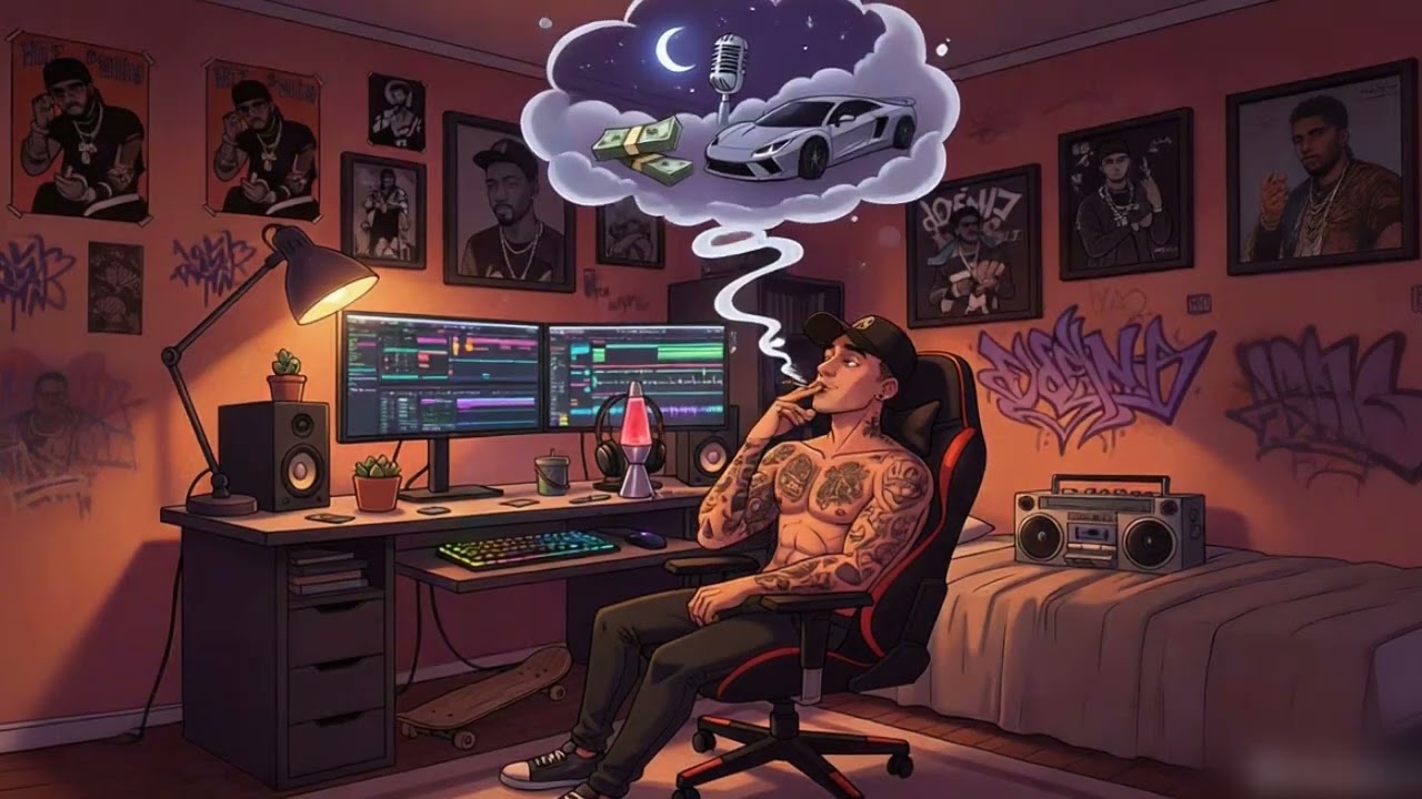 Sunset & Slow Waves 420 Beach Ride 2 | Chill Rap • 420 Vibe Music • Bluesy Hip-Hop • Stoner Mood