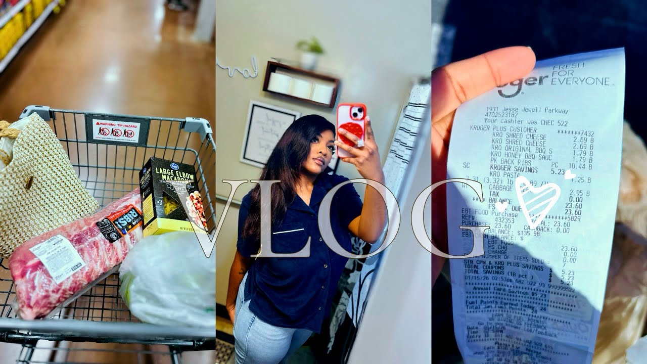 $20 HOMEMADE MEAL!! | TAKING DOWN THE CHRISTMAS TREE | NEW HOME DECOR | VLOG 