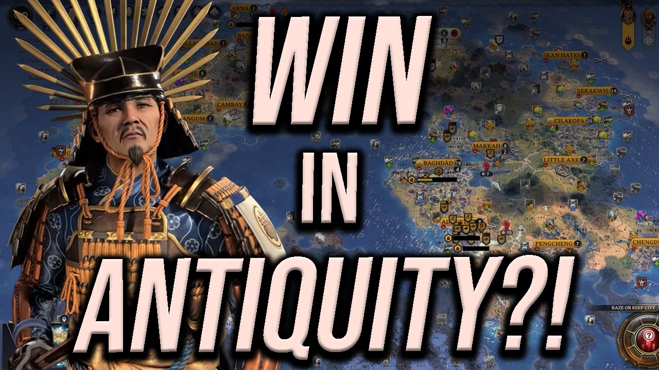 Самое сложное испытание в Civ 7: ПОБЕДА в античную эпоху!