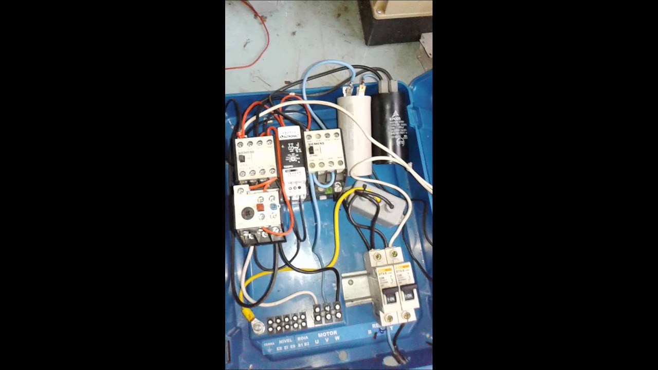 Partida com permanecia pra 2 cv bomba de poço