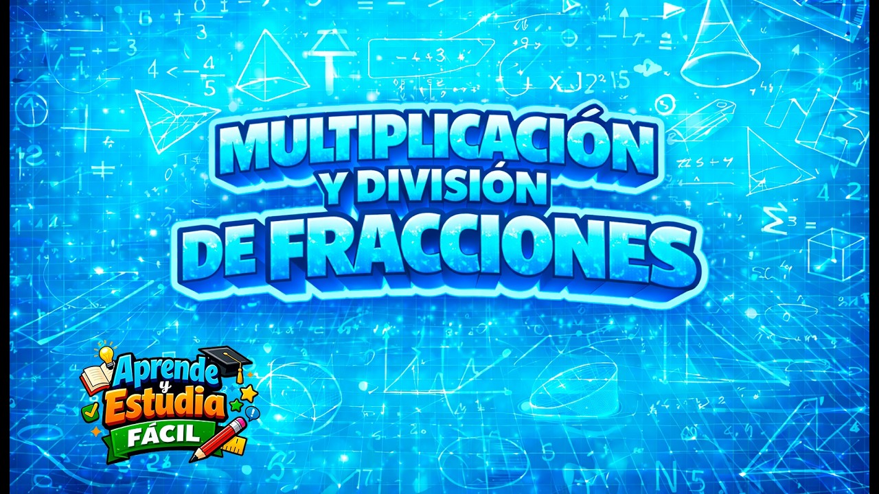 Cómo se hacen fácil y bien explicado | Operaciones con Fracciones | Multiplicación y división
