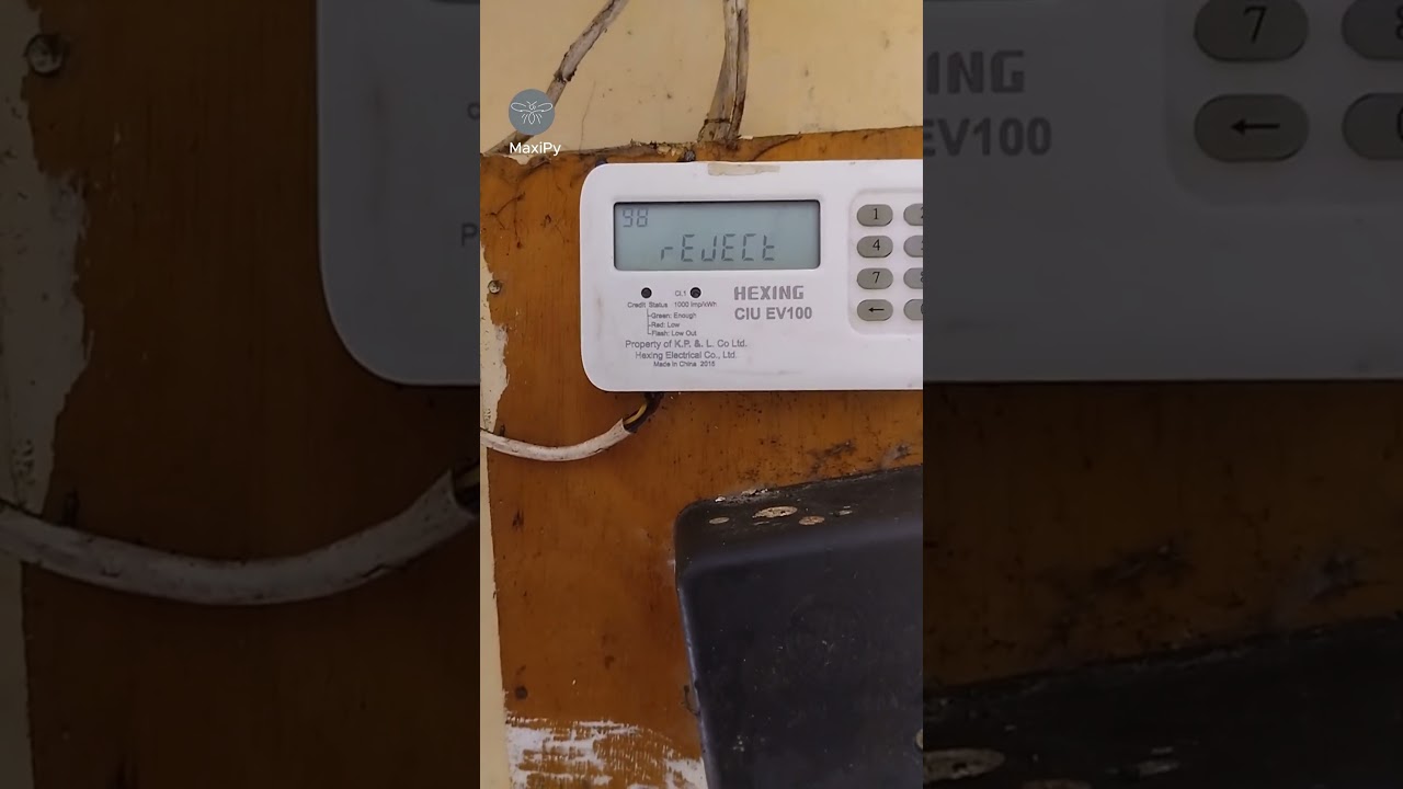 How to log off a token in KPLC prepaid meter #tutorial #viral
