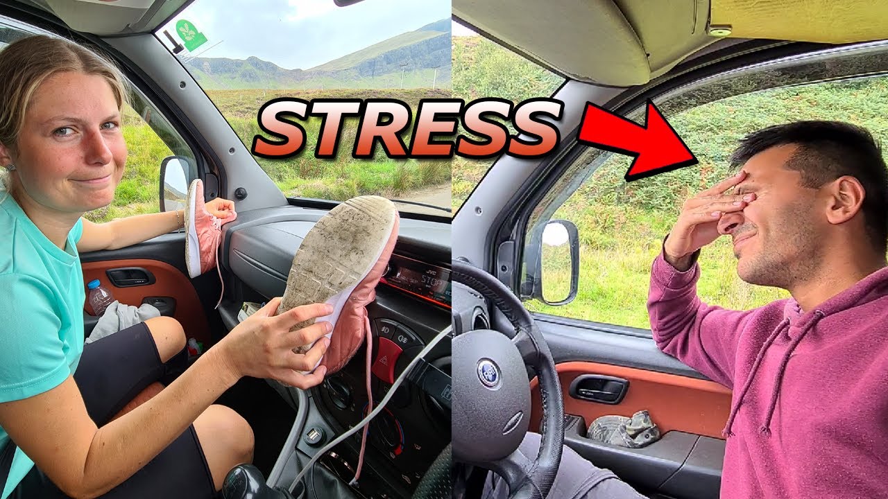 The Isle of Skye didn't want us... - VANLIFE Scotland