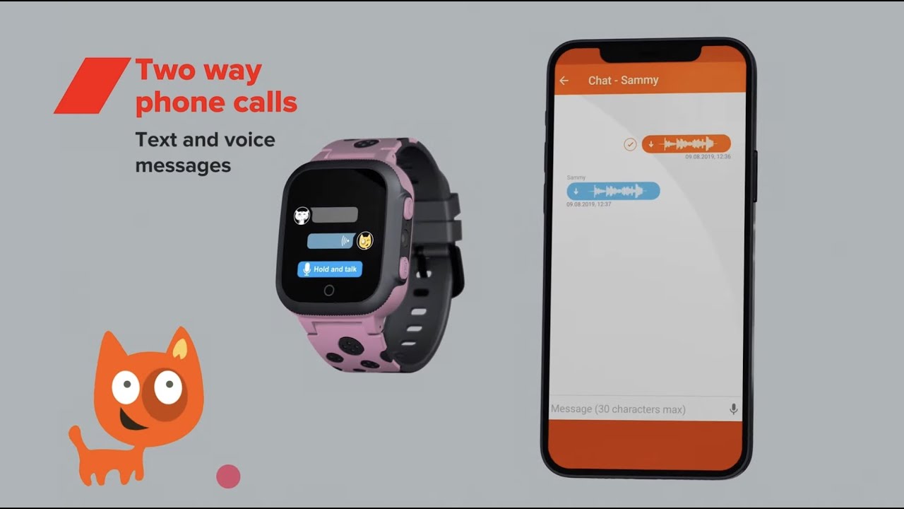 Sandy Kids GSM Watch by Canyon KW-34