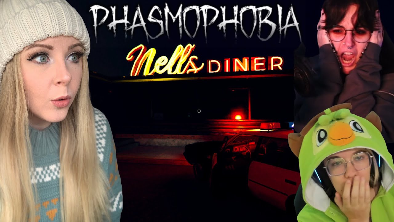 Phasmophobia but we eat at the DINER