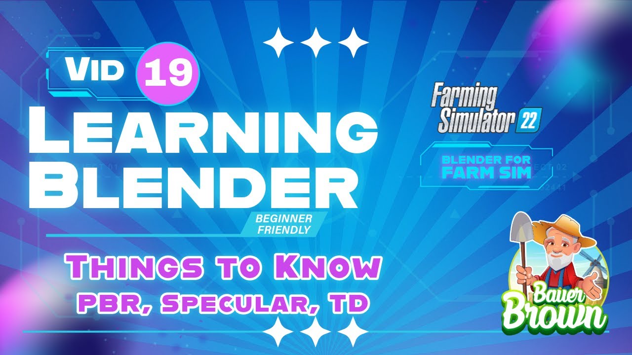 Learning Blender - EP19 - Things to know!