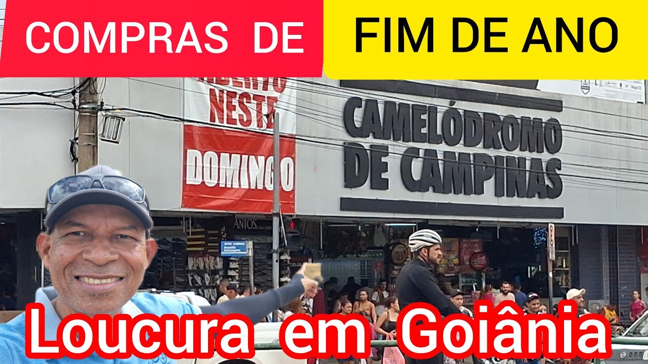 OS GOIANIENSES VÃO EM PESO AS COMPRAS DE FIM DE ANO  ...