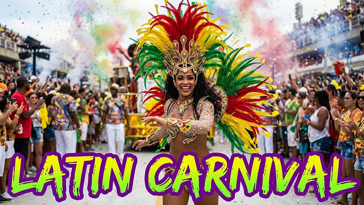 Reggaeton Carnival Party 2026 🎭 Rio Vibe Latin Hits | Dancehall Mix