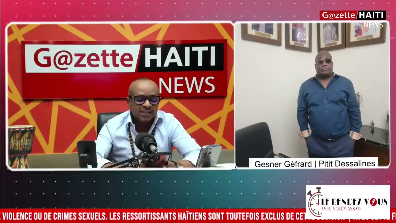 Gesner Géfrard dirijan Pitit Dessalines reponn Moïse Jean Charles. Se pa 2 frap li bay lidè a