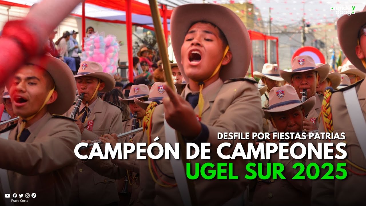 #Arequipa || Desfile Campeón de Campeones UGEL Sur 2025 (VIDEO COMPLETO EN VIVO)