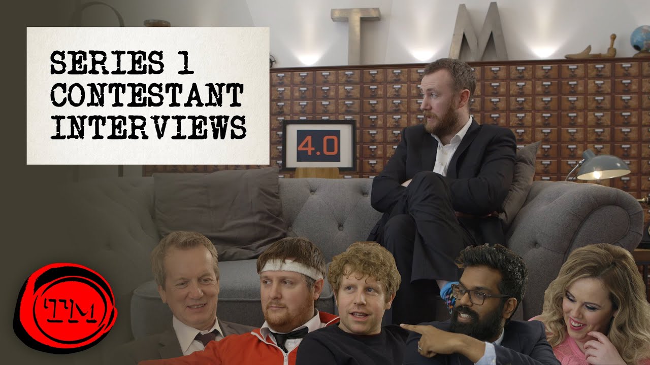 Alex Horne Interviews the Series 1 Contestants (And Himself) | Taskmaster