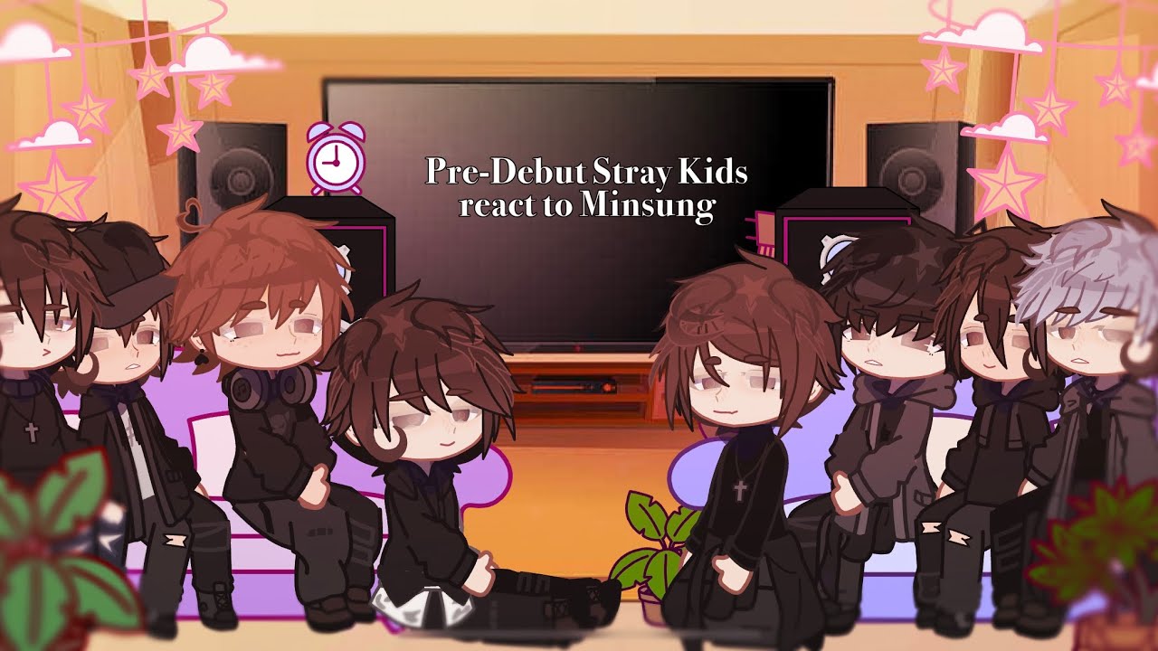 Pre debut Stray Kids react to Minsung
