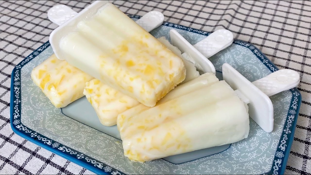 [How to make jackfruit ice cream]របៀបធ្វេីការ៉េមខ្នុរឆ្ងាញ់ពិសេសលេខ១