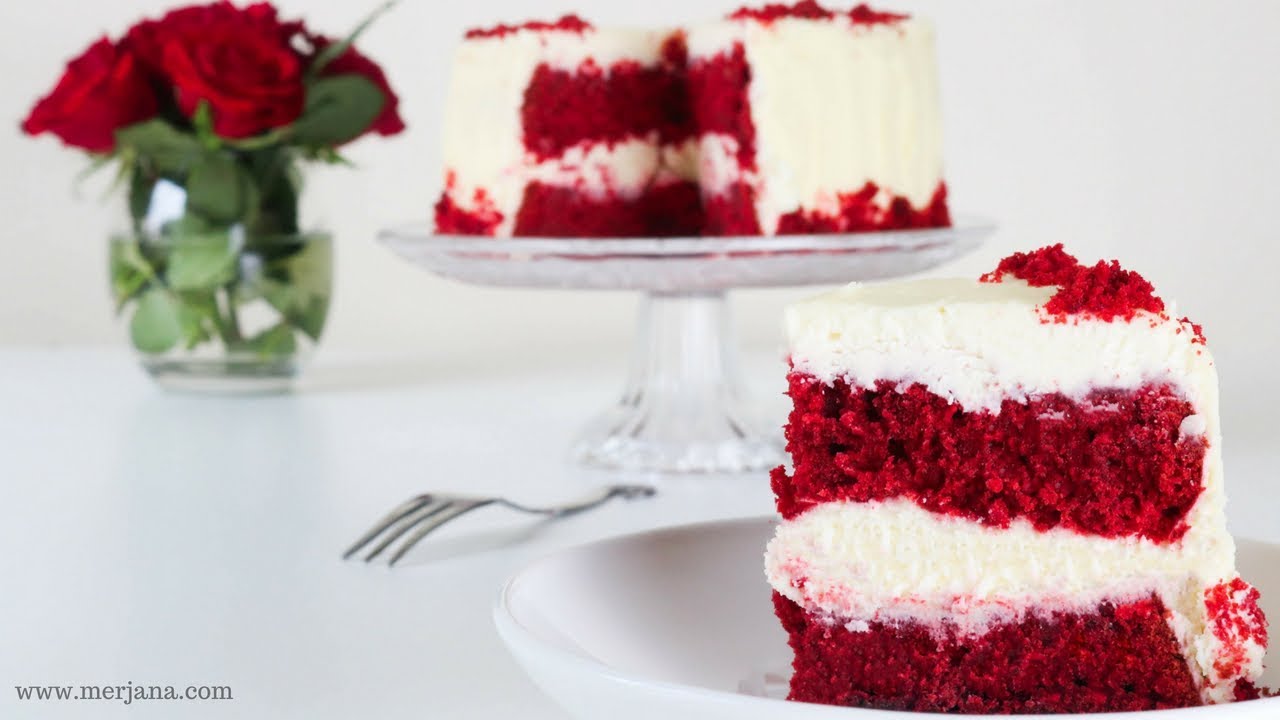 Red Velvet Cake Recipe | طريقة كيكة الرد فلفت