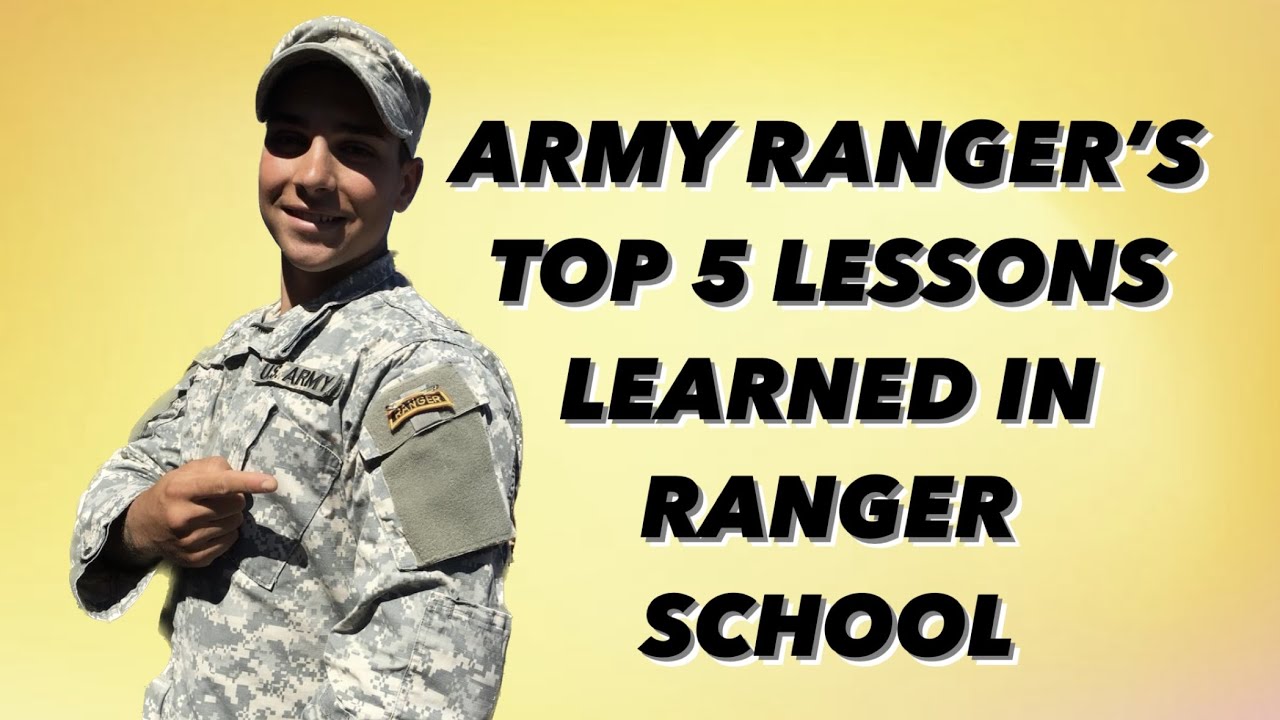 US Army Ranger's Top 5 Lessons Learned in Ranger School