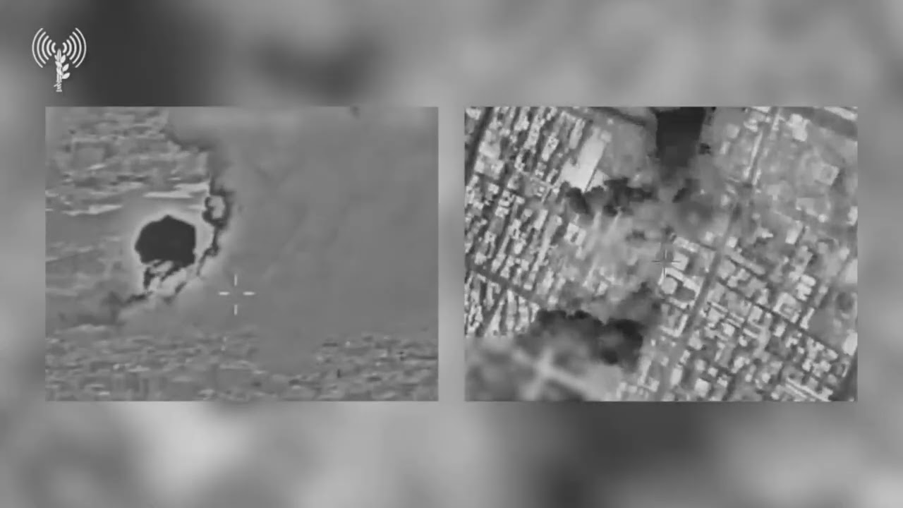 2026.03.06 Iran, Tehran. Supreme leader compound. IDF footage. Strike on underground bunker