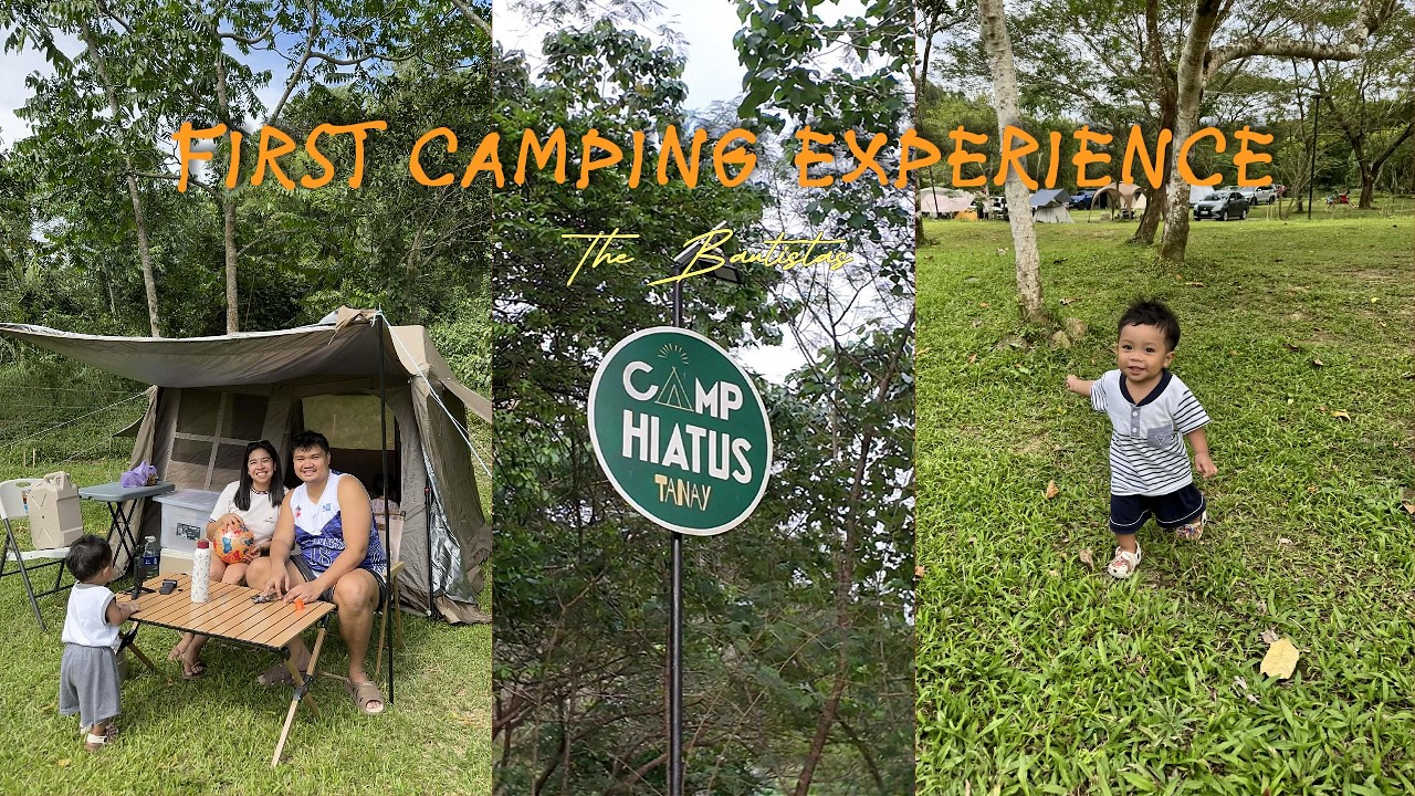 CAMPING VLOG | First experience as a family at Camp Hiatus