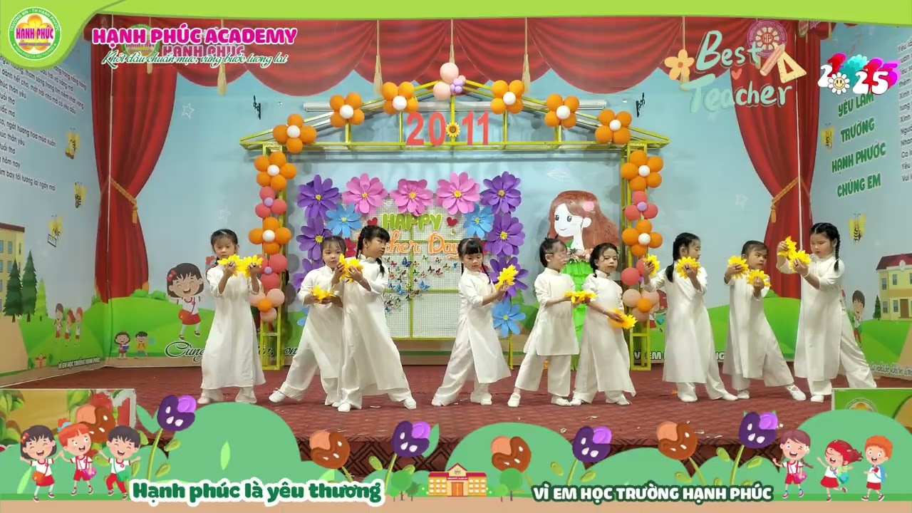 🎶Tiết Mục: THƯƠNG LẮM THẦY CÔ ƠI🎤Biểu diễn: LỚP MANGO2  💚HANH PHUC ACADEMY